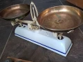 ретро порцеланов кантар везна , снимка 7
