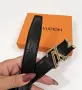Louis Vuitton двулицев колан естествена кожа в кутия, снимка 3