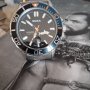 DOXA SHARK кварцов часовниk,водоусточив,дата,въртящ се безел, снимка 9