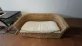 Ратанов комплект 2 диванчета и масичка, снимка 1