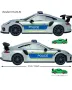Комплект полицейска и състезателна кола Majorette, Porsche 911 GT3 RS, снимка 7