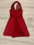 Червена рокля в размер S, снимка 16