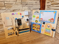 Бизиборд (busy bord) Montessori toy БЕЗПЛАТНА ДОСТАВКА, снимка 1 - Образователни игри - 44695391