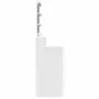 vidaXL Тоалетка с LED, бяла, 80x41x144,5 см, снимка 6