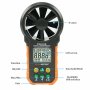 Дигитален Анемометър PEAKMETER PM6252B, обем на въздух, скорост до 40m/s, CFM, CMM, CMS, снимка 10