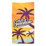 3760 Плажна кърпа Hello Sunshine, 150x70 cm, снимка 1