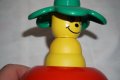 Vintage Рядка LEGO Музикална играчка ябълка Primo Duplo Musical Apple Toy 2973 Roly Poly, снимка 6