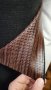 Изкуствена кожа за тапицерия кафява ратанова плетка, снимка 3
