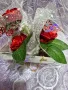 Чанта с 3 вечни рози, снимка 2