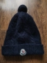 moncler pom pom blue beanie - страхотна дамска шапка , снимка 2