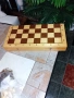 Шах-табла48/48 с дървени фигури и пулове, снимка 5