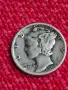 Сребърна монета дайм one dime 1938, снимка 1