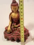 керамична статуетка Седящите Буда  7/2, снимка 3