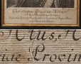 Рядка музейно гравюра от 1750 г. – Johann Martin Bernigeroth / Christian Gregor Altner, снимка 2