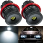 Комплект LED Angel Eyes крушки за BMW CANBUS бяла светлина, снимка 13