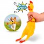 ПРОМО! Крякащо пиле, гумена звучна кокошка, снимка 1 - За кучета - 38799546