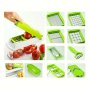 Ново Кухненско ренде 10 в 1 - Nicer Dicer Plus, комплект с приставки, снимка 2