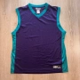 Мъжки баскетболен потник Adidas NBA лилав размел L, снимка 1