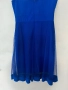 Дамска синя рокля, снимка 5