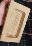 Дървен калъп за сапун или др.  с житен клас Дърворезба, пано, снимка 8