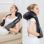 TAKRINK Шиацу масажор за шия и рамена, 3D-въртящи се масажни ролки, Регулируема посока и скорост,, снимка 4