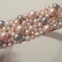 Нежна диадема от перли , снимка 5 - Полиране - 41396011