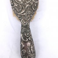 Стара сребърна четка за дрехи №0674, снимка 7 - Антикварни и старинни предмети - 33968037