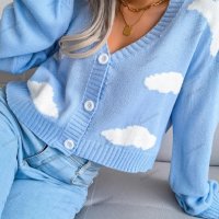 Дамски моден пуловер Baiyun, 3цвята - 023, снимка 11 - Блузи с дълъг ръкав и пуловери - 41914431
