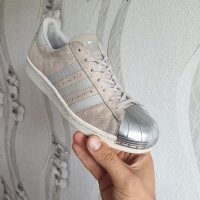 кецове /маратонки ADIDAS SUPERSTAR 80S METAL TOE  номер 39-39 1/3, снимка 12 - Маратонки - 39024527