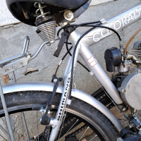 Алуминиево колело с двигател , снимка 3 - Велосипеди - 44567269