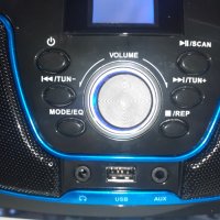 Преносим плейър Boombox Portable Bluetooth Digital Tuner FM Radio, снимка 4 - Аудиосистеми - 40469213