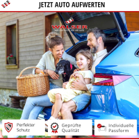 Протектор за праг на багажника Съвместим с Audi A4 B9 Avant (8W5, 8WD) 2019-днес, снимка 6 - Аксесоари и консумативи - 44623485