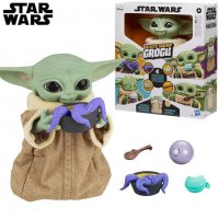 Star Wars Интерактивна играчка Мандалориан Бебе Йода Galactic Grogu, снимка 1 - Музикални играчки - 39362406