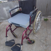 Инвалидна рингова количка за оперирани, възрастни, трудно подвижни хора., снимка 10 - Инвалидни колички - 44908460
