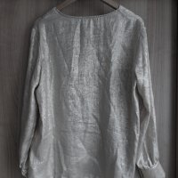 златиста блуза, снимка 2 - Блузи с дълъг ръкав и пуловери - 40535888