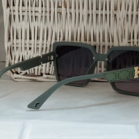 126 Дамски слънчеви очила, авангарден модел с поляризация в зелената гама avangard-burgas, снимка 2 - Слънчеви и диоптрични очила - 44512667