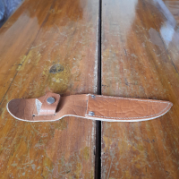Стара кожена кания за нож #15, снимка 1 - Други ценни предмети - 44744606