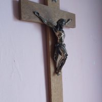 Стар кръст , Исус Христос 50.5х28см , снимка 9 - Други ценни предмети - 41394621