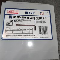 Комплект професионални шестограми Eklind HEX-L, снимка 1 - Аксесоари и консумативи - 42093108