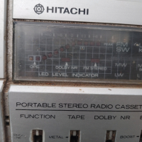 радиокасетофон  ХИТАЧИ  FTZ 11 646, снимка 3 - Радиокасетофони, транзистори - 44925532
