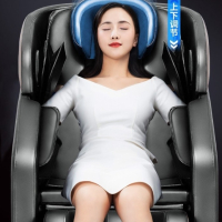 Луксозен масажен стол с дистанционно управление чрез LCD дисплей - KM-R5 LCD 1, снимка 5 - Масажори - 44724595