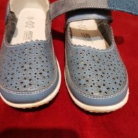 Сини обувки естествена кожа, снимка 5 - Дамски ежедневни обувки - 40954428