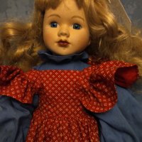 Порцеланова кукла стара ръчна изработка , снимка 3 - Колекции - 34145877