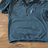  Nike Men's Dri-Fit 1/4 Zip Running Shirt - страхотна мъжка блуза, снимка 6 - Спортни дрехи, екипи - 34519004