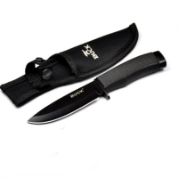 Ловен нож Buck, черен с кания, снимка 1 - Ножове - 44765367