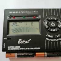 Тунер и метроном Belcat BCM-970 Tuner with Metronome, снимка 1 - Други - 39238360