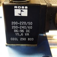 Пневматичен разпределител за преса Ross 3573C4131 solenoid valve, снимка 9 - Резервни части за машини - 39040380