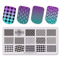 Нови плочки (шаблони) за нокти, снимка 12 - Продукти за маникюр - 39520769