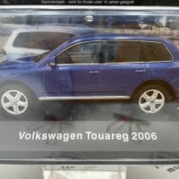 Volkswagen Touareg 2006 - мащаб 1:43 на DeAgostini моделът е нов в PVC дисплей-кейс, снимка 1 - Колекции - 42533460