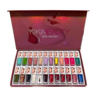 Комплект 24 бр. лак за нокти Kika Beauty, снимка 1 - Продукти за маникюр - 44670562